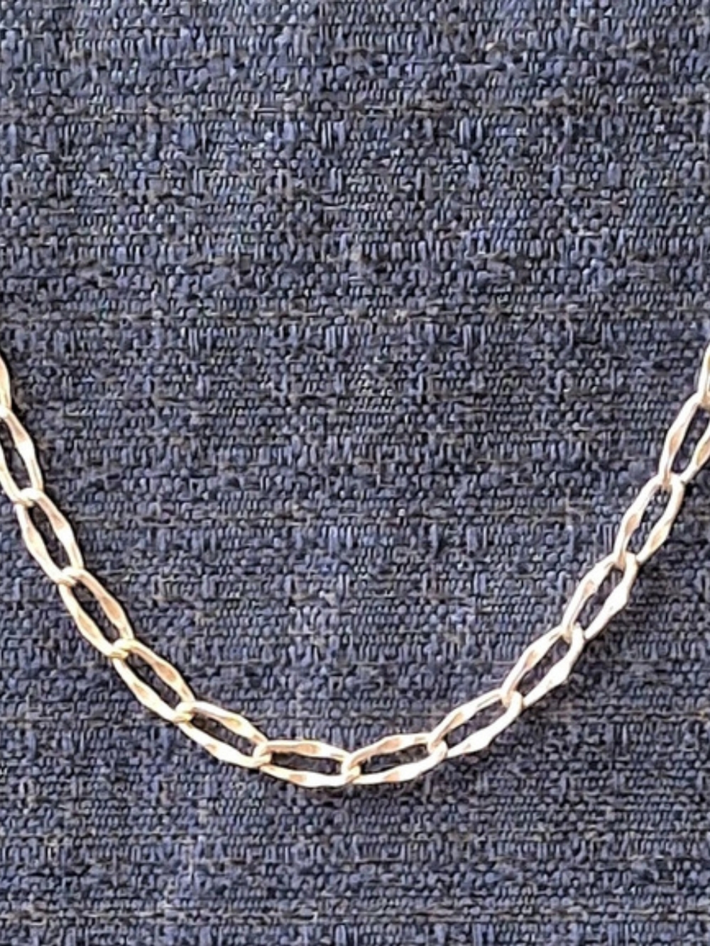22" Sterling Silver Signed Necklace